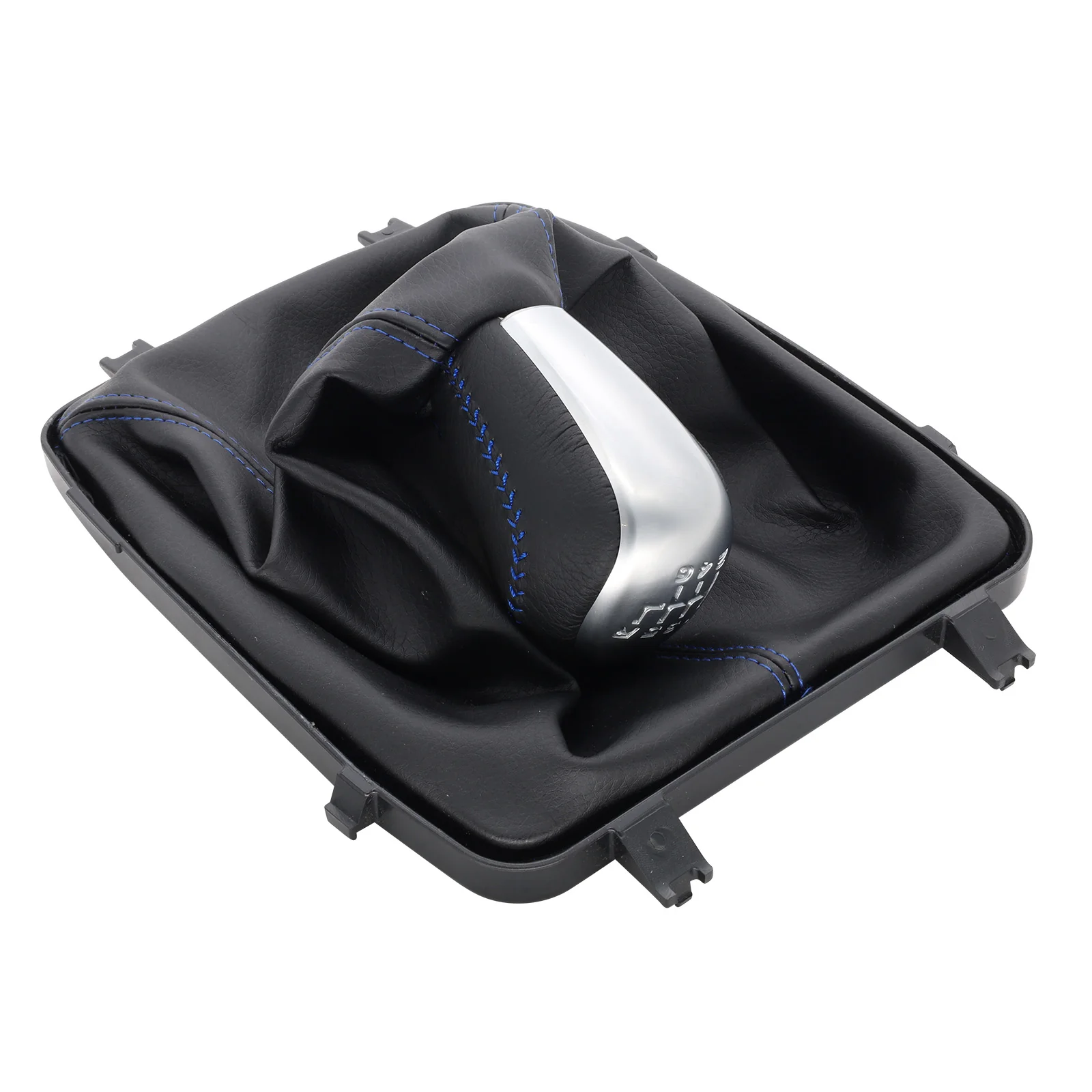 Blue Stitch Gear Knob and Boot for Holden VY/VZ Commodore – 6 Speed Manual V8 - Image 3
