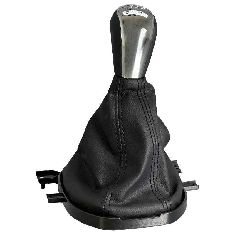 Chrome Gear Shifter Knob and Boot for Holden VE Commodore Manual V8 - Image 3