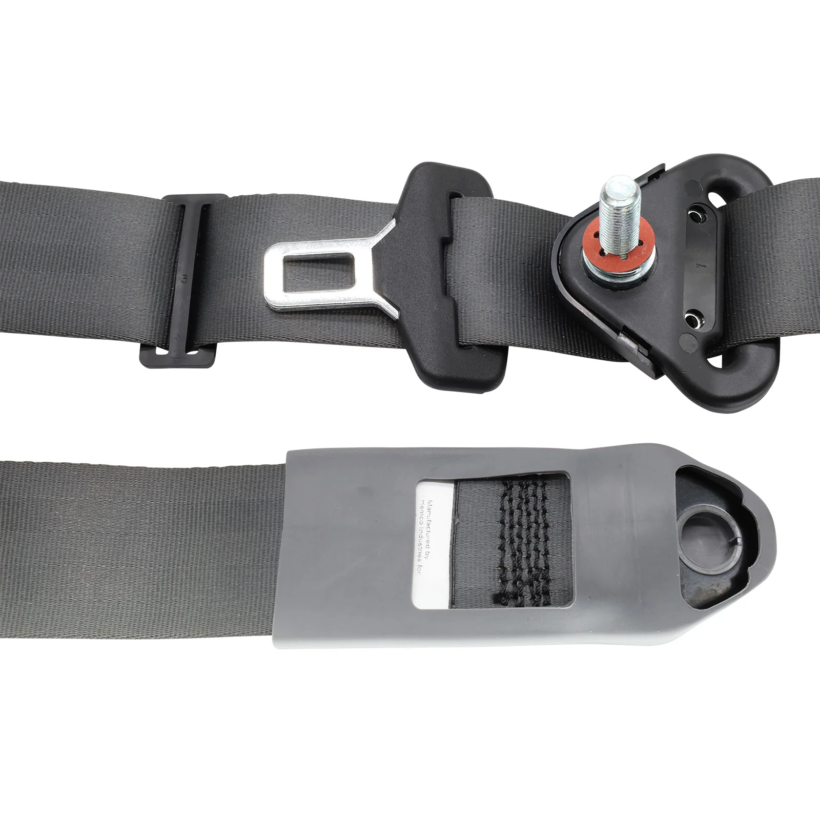 Left Front Seat Belt for Holden VR-VS Commodore - Grey - Image 6