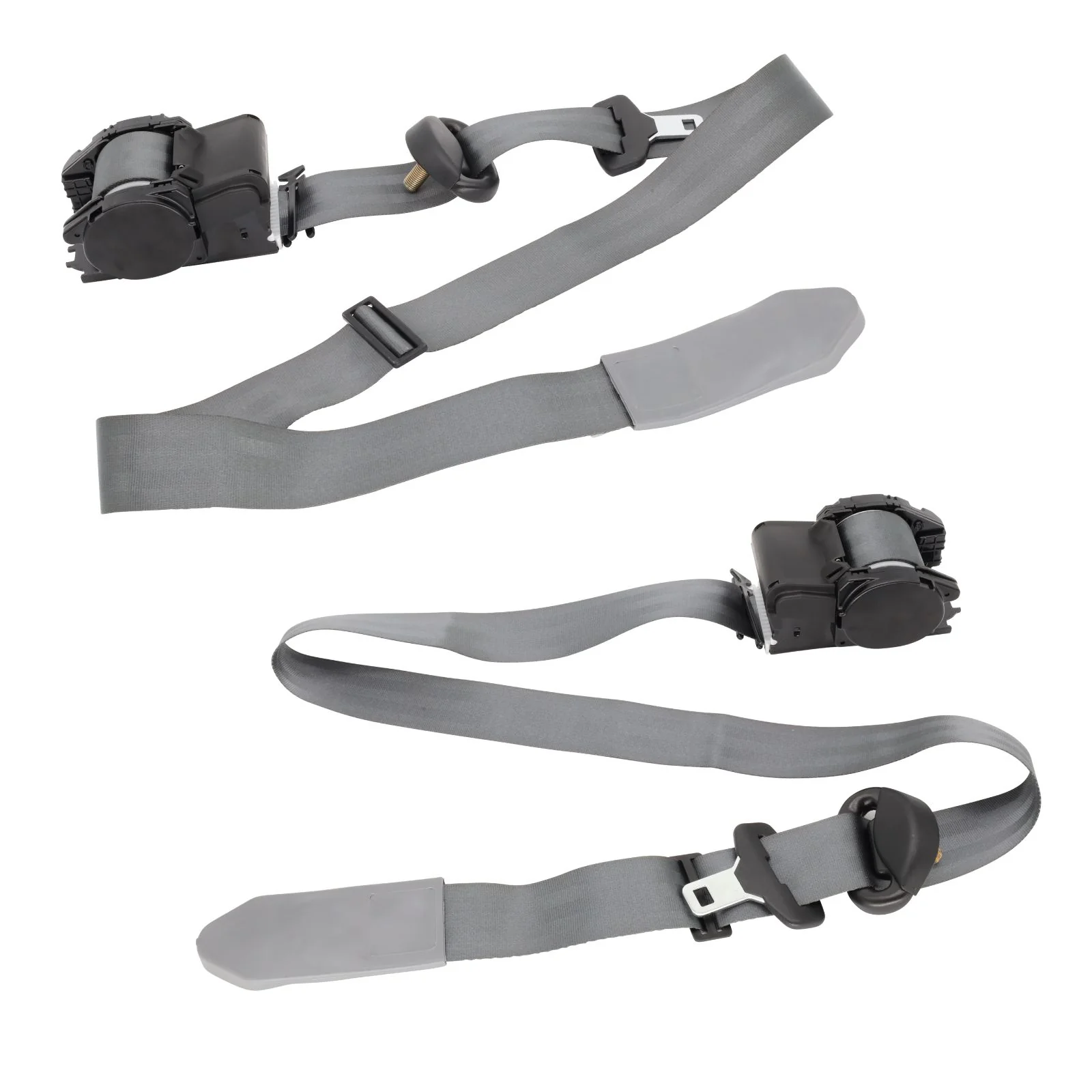 Pair of Front Seat Belts for Holden VT VX VY VZ Commodore - Grey